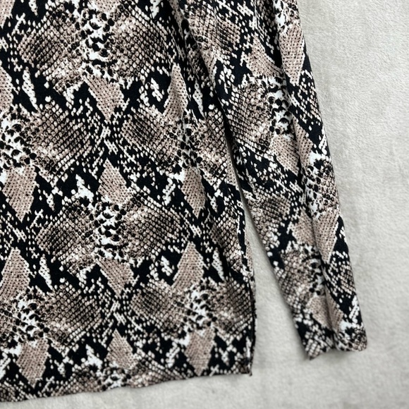 MARIO SERRINI Blouse Animal Print Medium Made in Italy - Picture 9 of 13